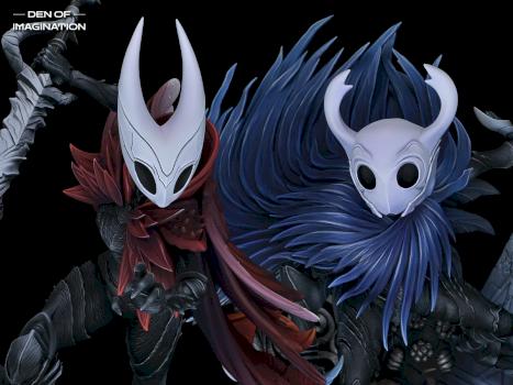 Knight and Hornet - Hollow Knight by DEN of IMAGINATION