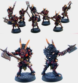 Chaos Bloodletters of Khorne by toyogre