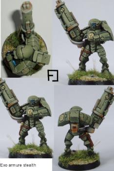 exo armure stealth by F. Duclos