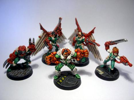 Necromunda Spyrers Gang by mugan