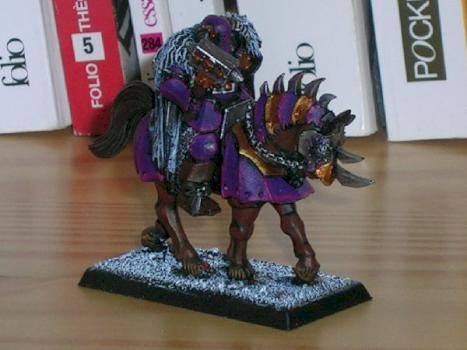 Slaanesh knight by Dorktaku