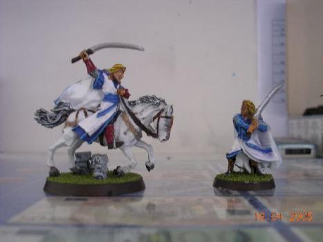 Glorfindel monté et à pied by Moust83700