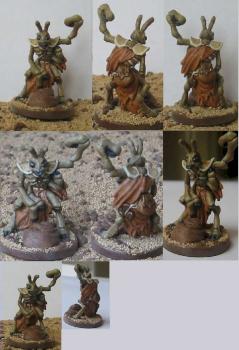 Thri-kreen monk by Blue Dragon Cult