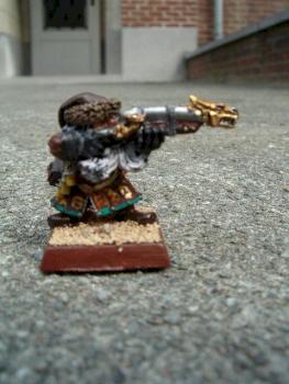my first dwarf handgunner by orc warboss