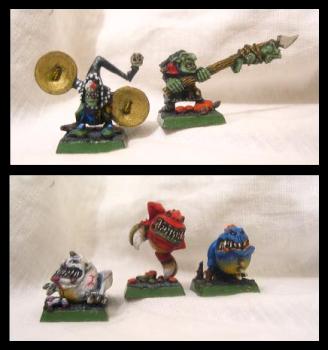 night goblin squig  herds by Mikl III