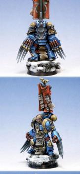 ULTRAMARINES Captain Sicarius by MantraStudio