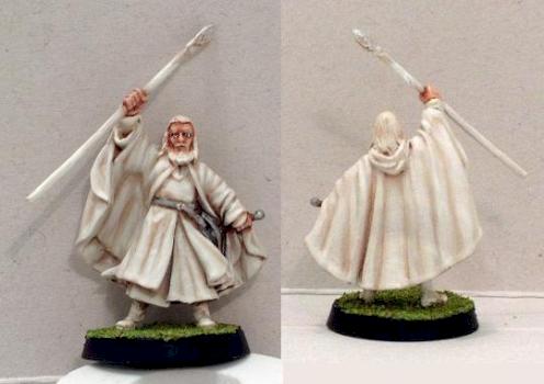 Gandalf the White on foot by Wristaction