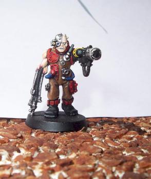 Meltagun Servitor by travisargentum