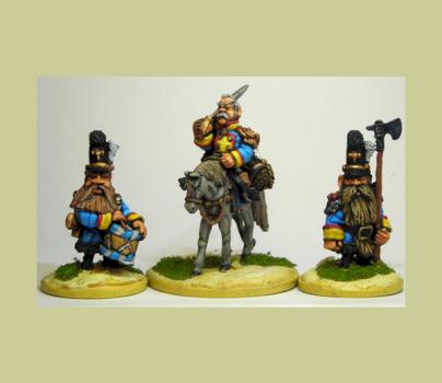 Flintloque - Légion de Nain, commandement (Alternative Armies) by lionel.tiyo
