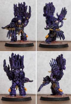 Champion of Slaanesh in Terminatorarmour by Son of the Dragon