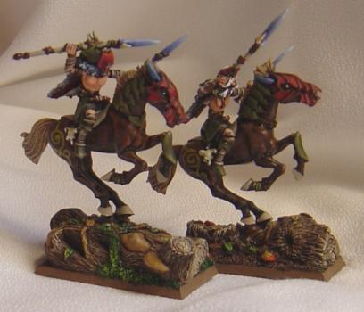 Wood Elf Wild Riders by Alessan