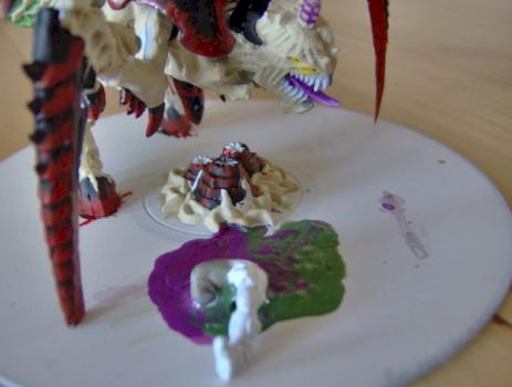 Tyranid Exocrine's Unlycky Victim by Stinger