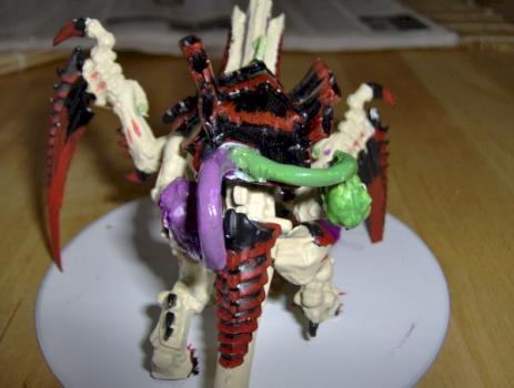 Tyranid Exocrine Back view by Stinger