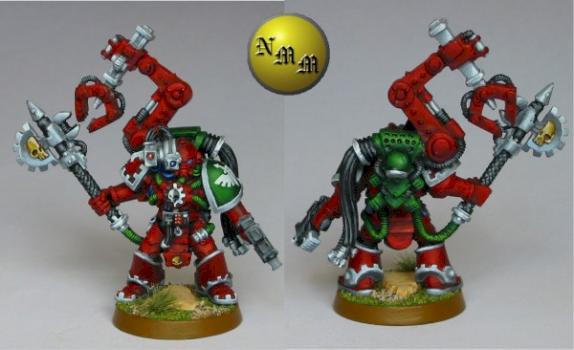 Dark Angel Techmarine by nels0nmac