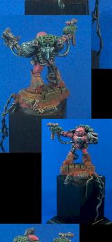 Dark Angel Techmarine by Darklapinou