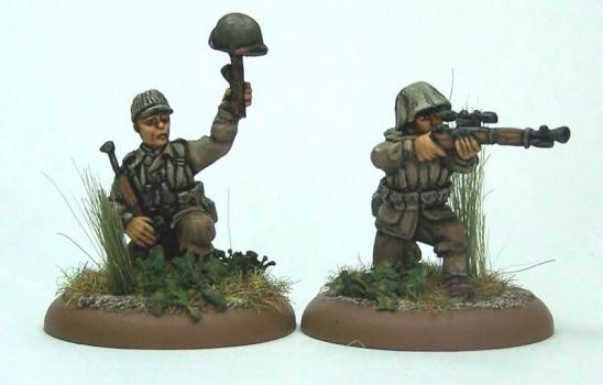 28mm WWII Sniper team 1 by biggazza