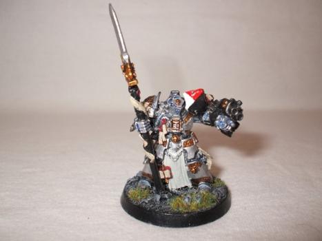 Warhammer 40K PAINTED GREY KNIGHT BROTHER CAPTAIN by TheAvian