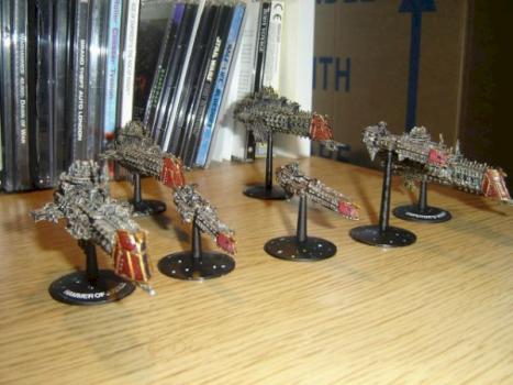 BFG Cruisers and escorts by tammo korsai