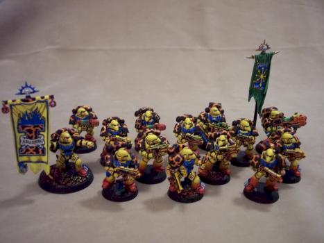 Relictors (non-standard scheme) - Tactical marines by dont panic