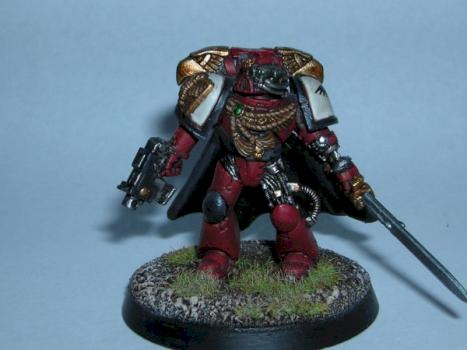 Blood Ravens Captain - Front by heldane