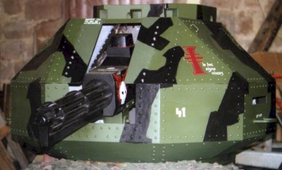 Turret with assault cannon by Lt.Watts