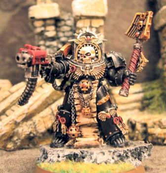 Black Templar Terminator Chaplain by mauganra13