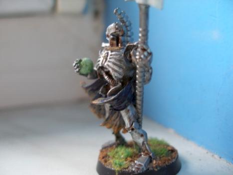 Necron with resurection orbe by alphadelta