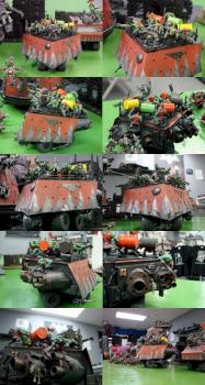 Orks Waaagh Volmax BurnaBoyzBattlewagon by AzhrarnX