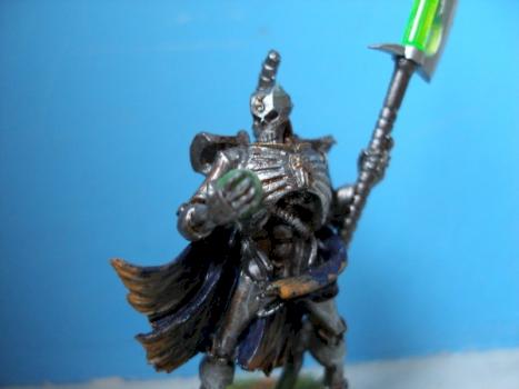 Necron with resurection orbe by alphadelta