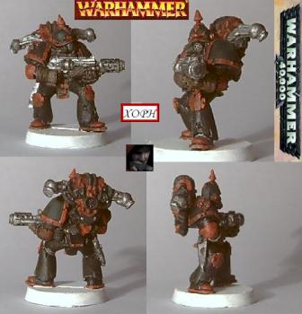 Plague Marine vs Melta Gun by XOPH