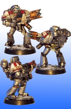 Grey Knight with Incinerator by 40kdarkangels