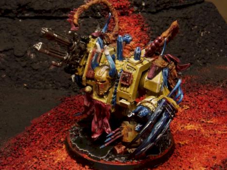 Chaos Dreadnought by fyrblckdragon