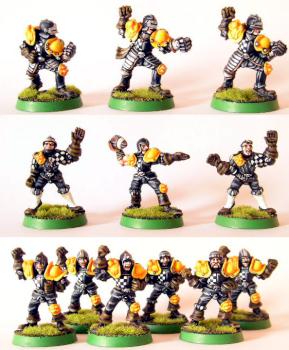 Bloodbowl Humans by kenf