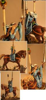 Bretonnia bretonnian sorceress damsel by Lunatic