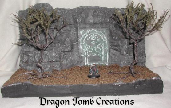 Gate of Moria, Lord of the Rings by DragonTombCreations