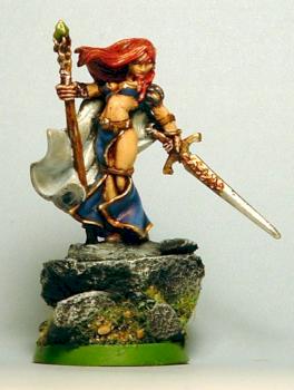 Alastriel, Elf Mage by terrainmonkey
