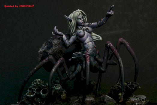 Shaerileth, Spider Demoness by antoniohawk