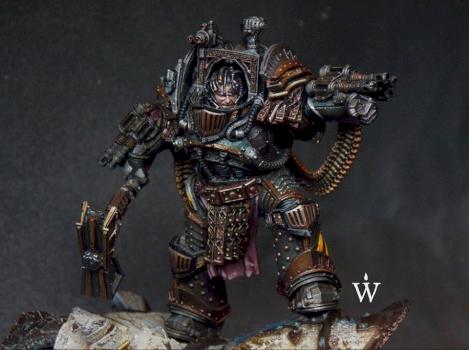 Perturabo Primarch of the Iron Warriors by WarmasterPainting