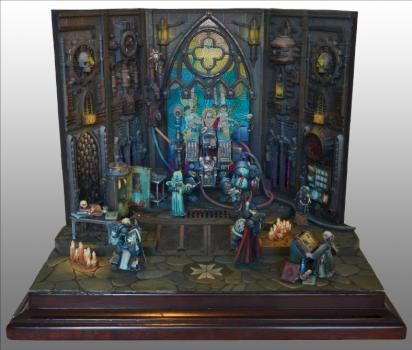 Renaissance-Diorama Black Templar by Light Vador