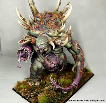Nurgle Chaos The Glottkin by HooY