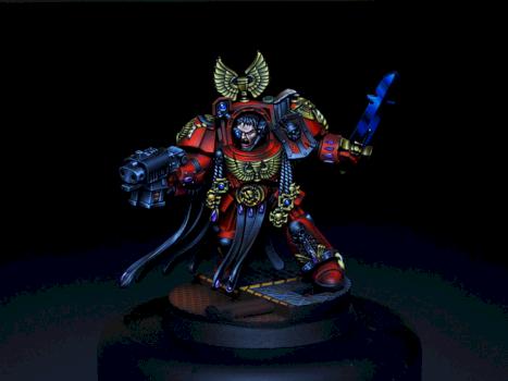 Space Hulk Sergeant Lorenzo by Flameon