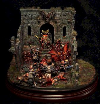 The black rage of Blood Angels by ivankaiser