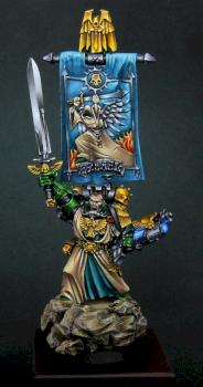 Dark Angels grand master Azrael by Flameon