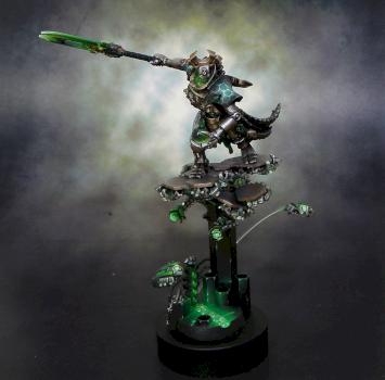 Necron Overlord by agent_venom