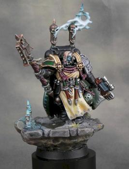 Dark Vengeance Limited Edition Interrogator Chaplain Seraphicus - Bronze 40K Single Category GDUK'12 by Wiltrichs