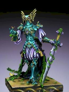 Flower knight by sylviefrancois