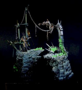Chaos Sorcerer v Strigoi Vampire by agent_venom