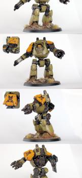 Mantis Warriors Contemptor Dreadnought by Pfreck