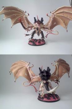 Winged Leviathan Hive Tyrant by frankencowx