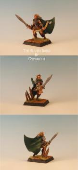 Elven Bard by Gworeth